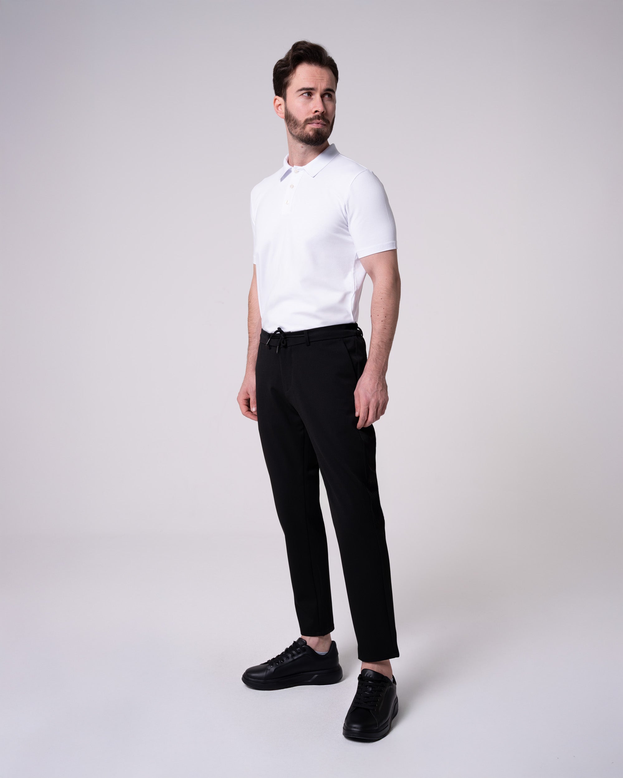 Siyah Jogger Pantolon Craftlabel