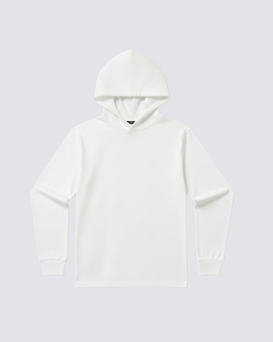 Ekru Kapüşonlu Sweatshirt