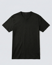 Qara V Yaxa T-shirt