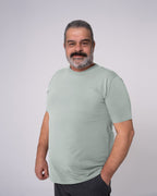 Mint Bisiklet Yaka Tişört