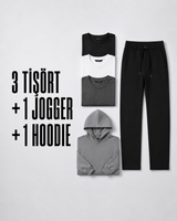 3 Tişört + 1 Jogger + 1  Hoodie Kampanyası