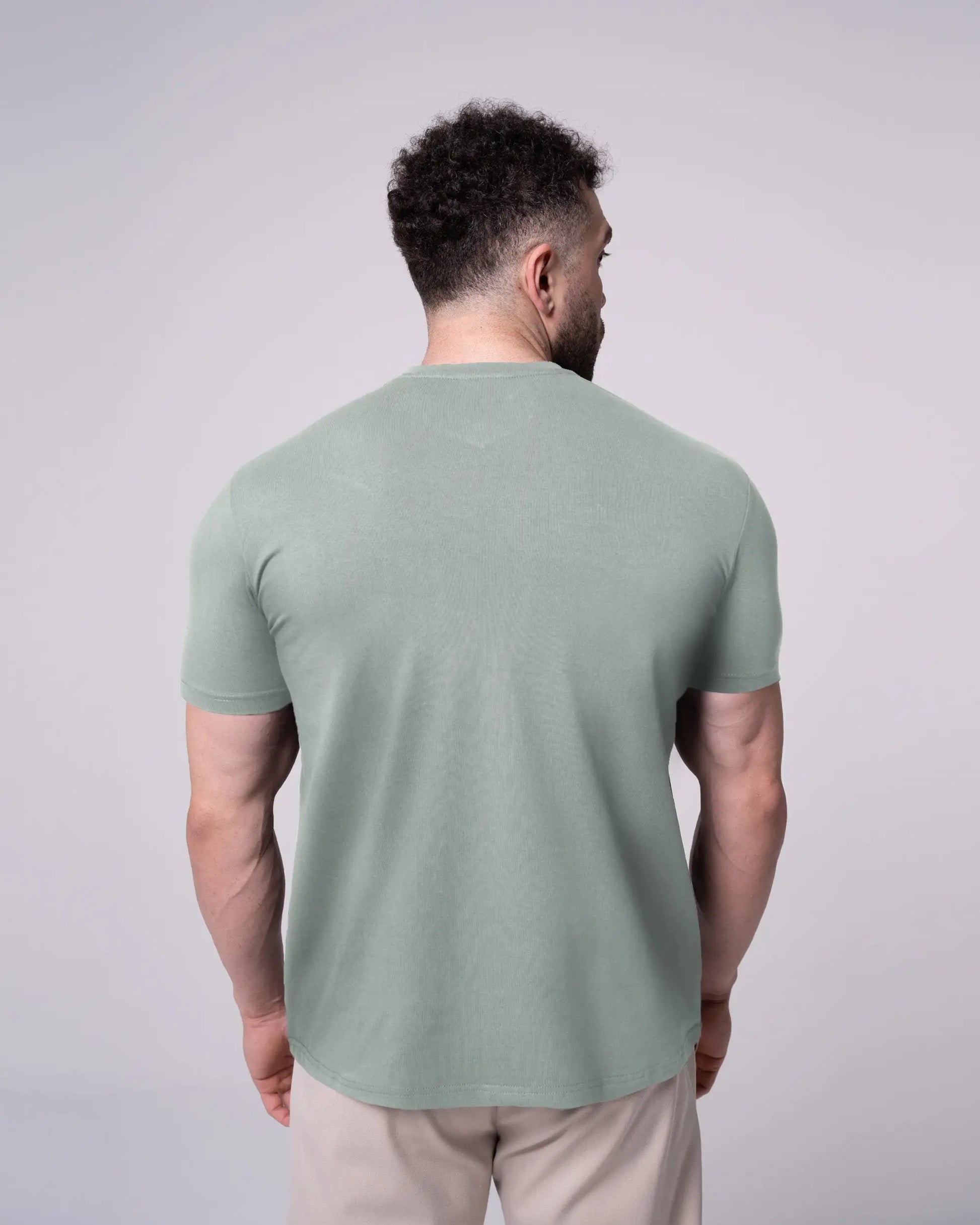 Mint Bisiklet Yaka Tişört Craftlabel