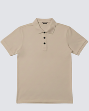 Daş Rəngi Polo Yaxa Köynək