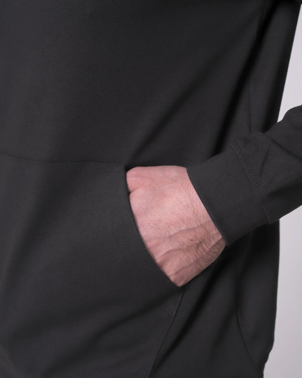 Antrasit Kapüşonlu Sweatshirt