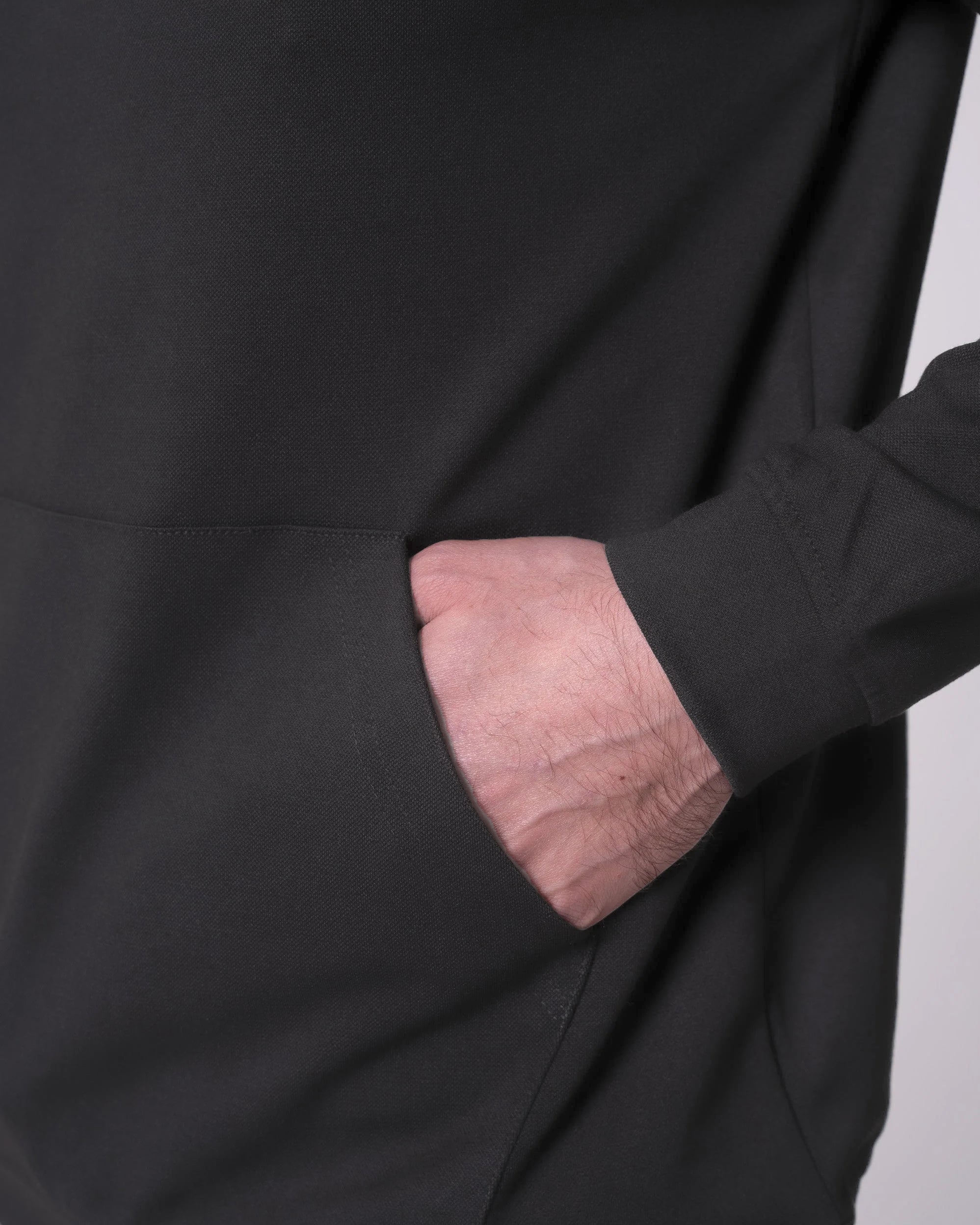 Antrasit Kapüşonlu Sweatshirt