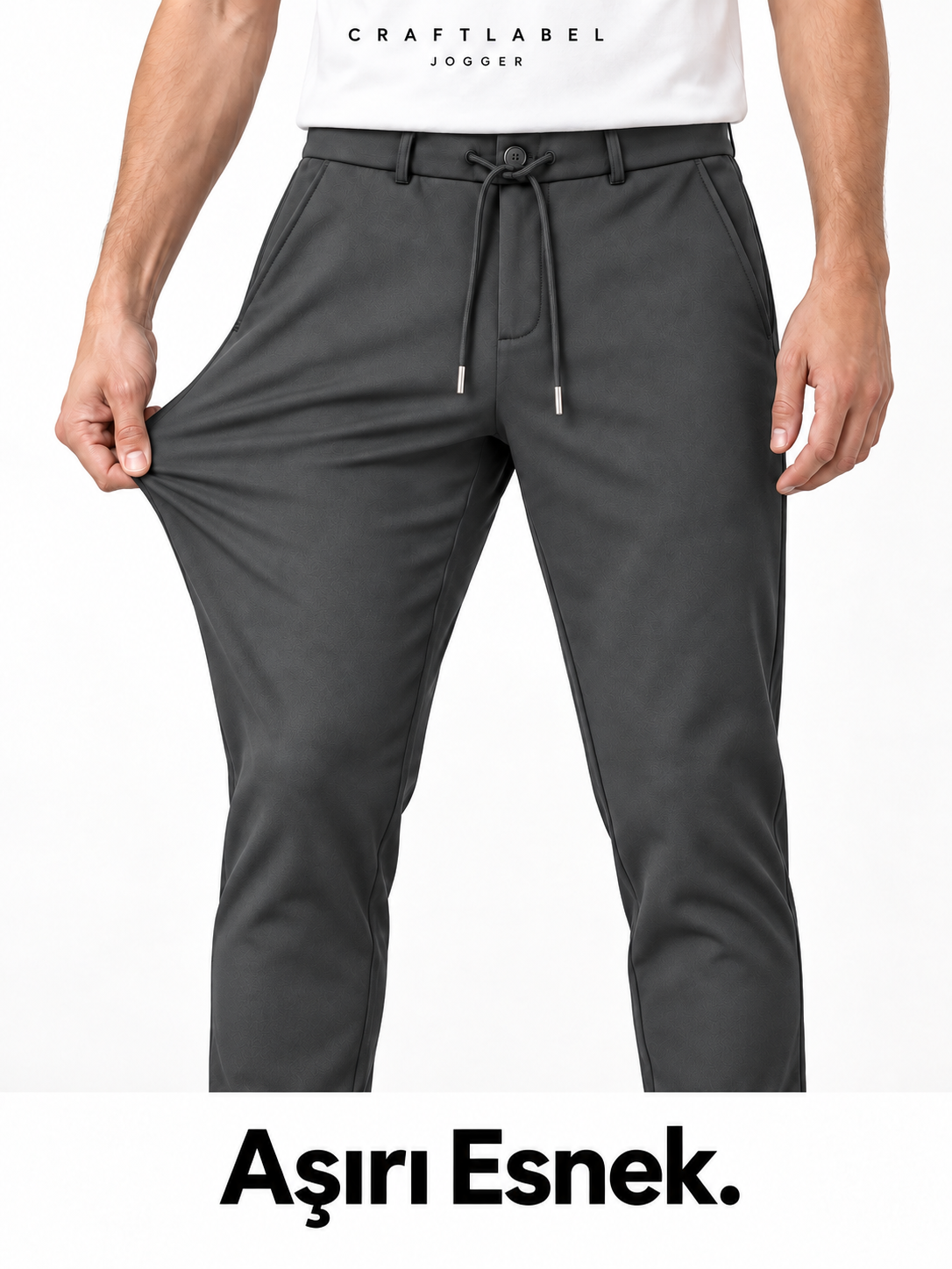 Antrasit Jogger Pantolon
