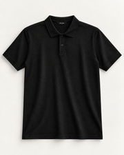 Siyah Polo Yaka Tişört
