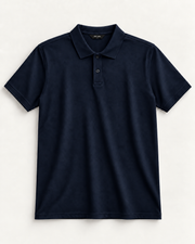 Lacivert Polo Yaka Tişört