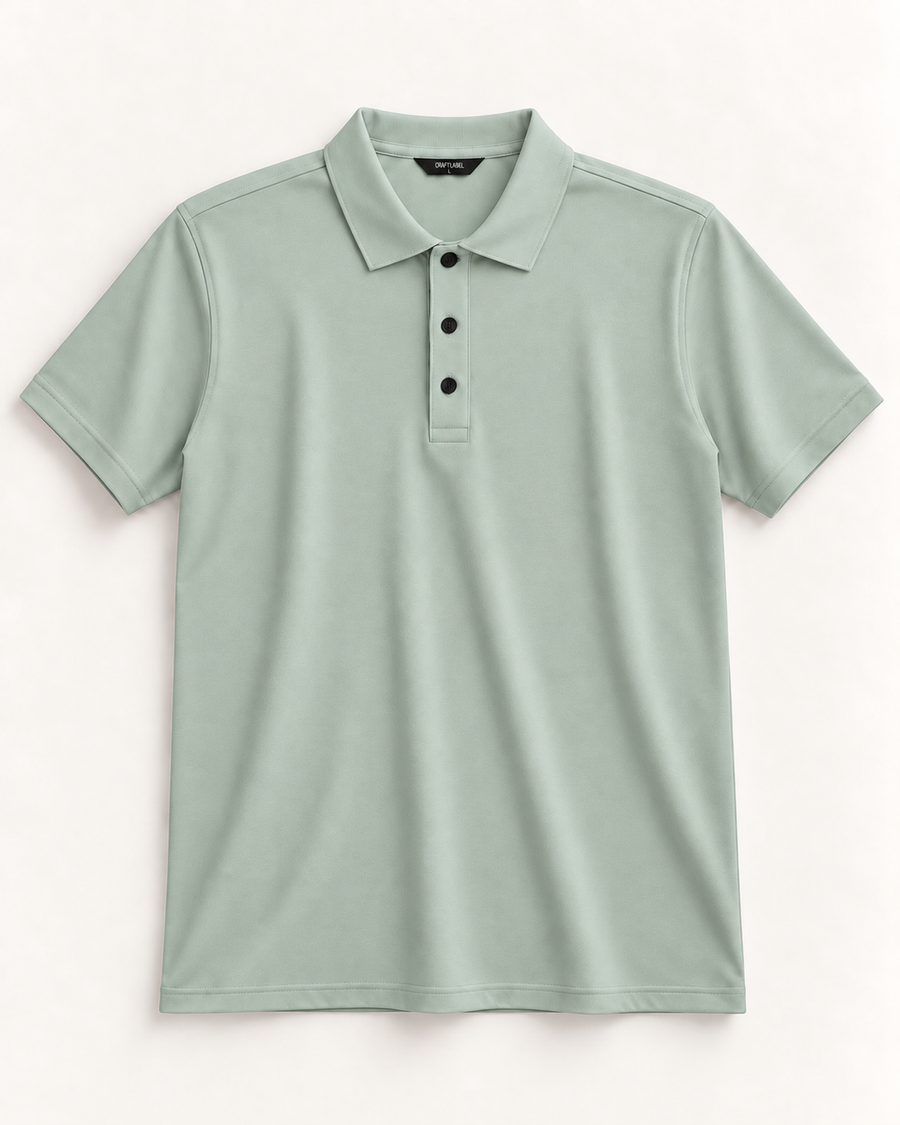 Mint Polo Yaka Tişört