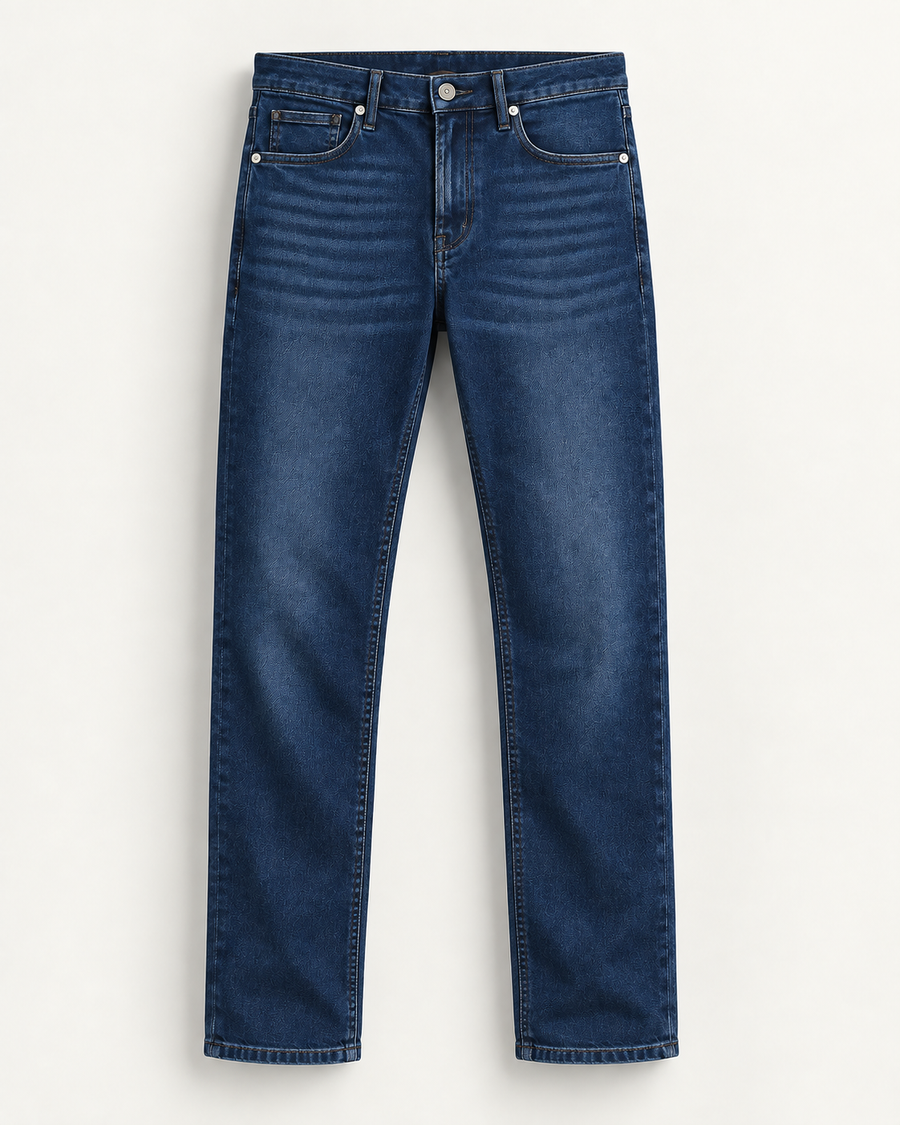 Lacivert Comfort Fit Kot Pantolon