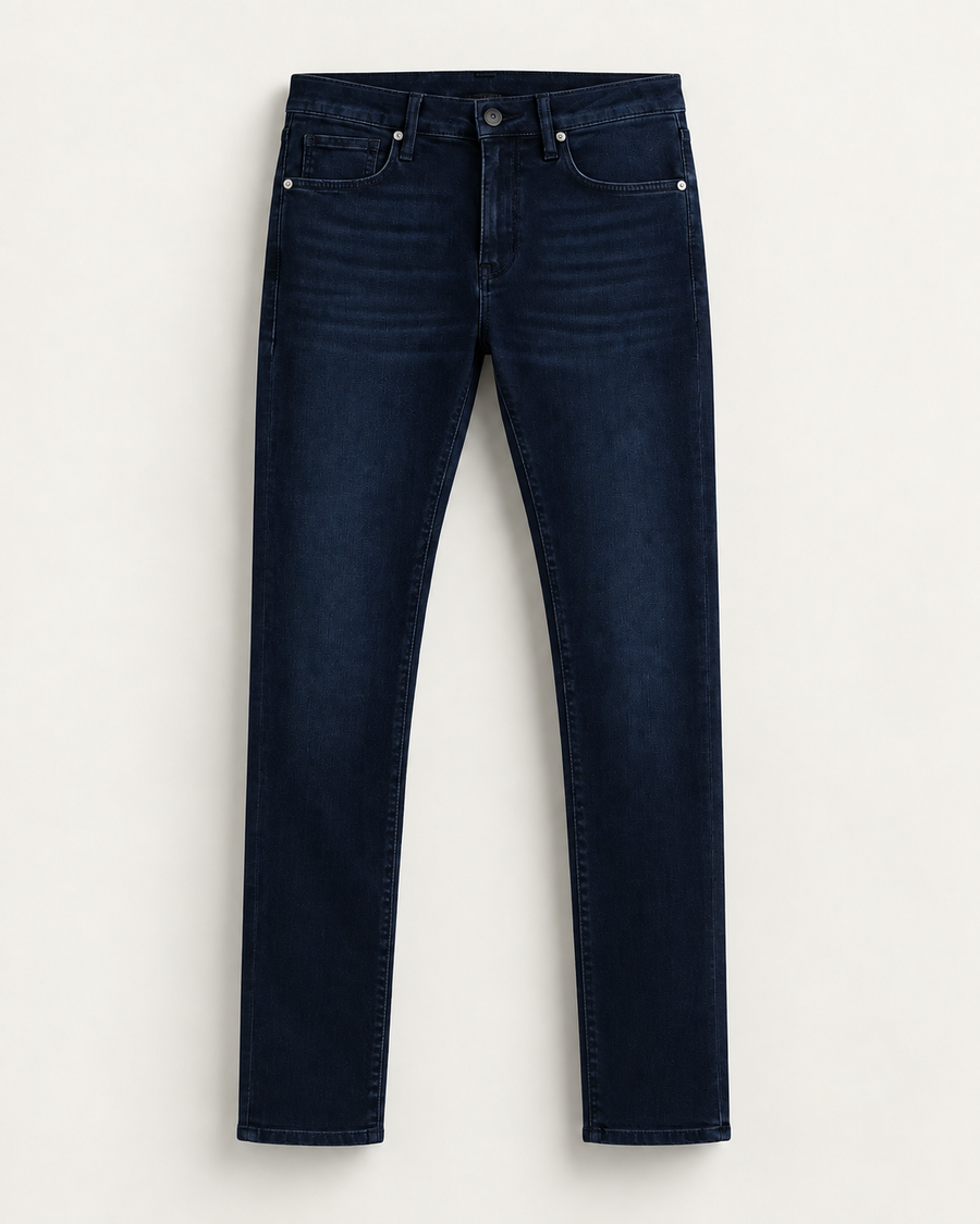 Koyu - Lacivert Slim Fit Kot Pantolon
