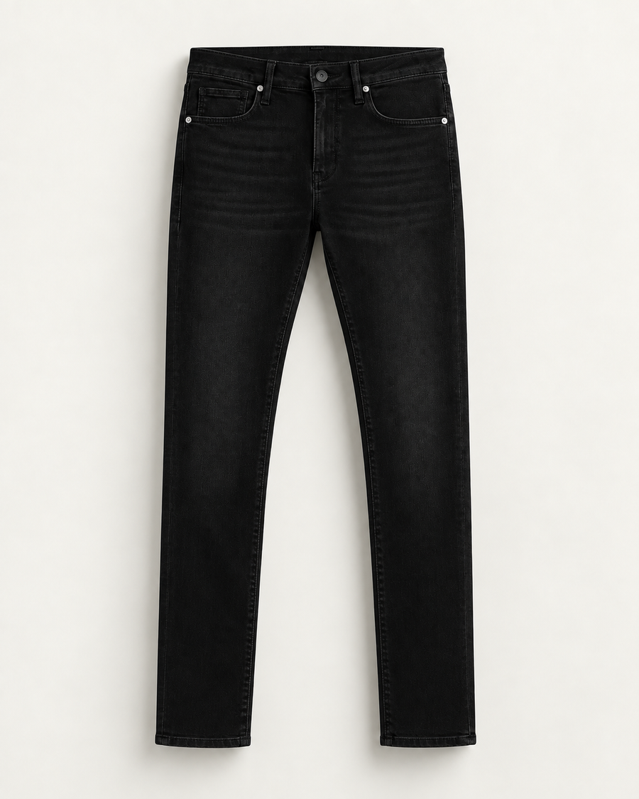 Siyah Slim Fit Kot Pantolon
