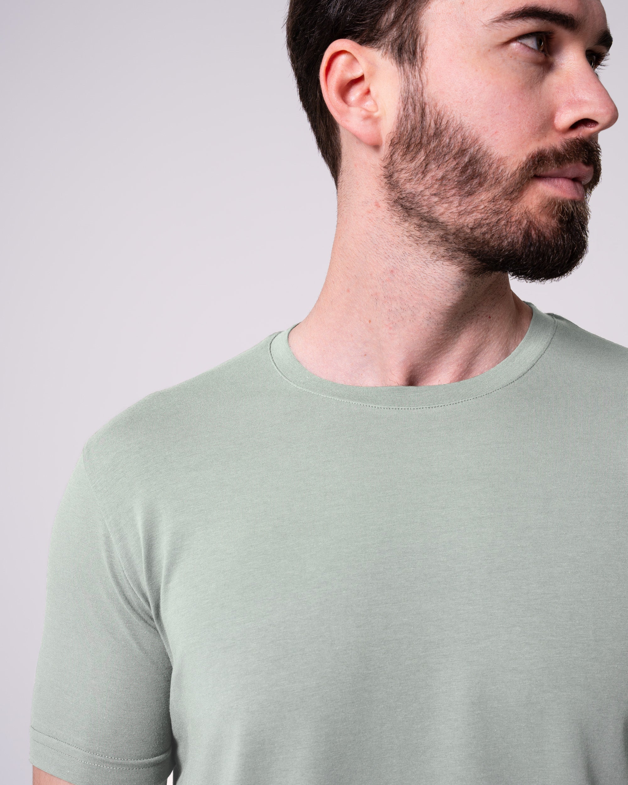Mint Bisiklet Yaka Tişört Craftlabel