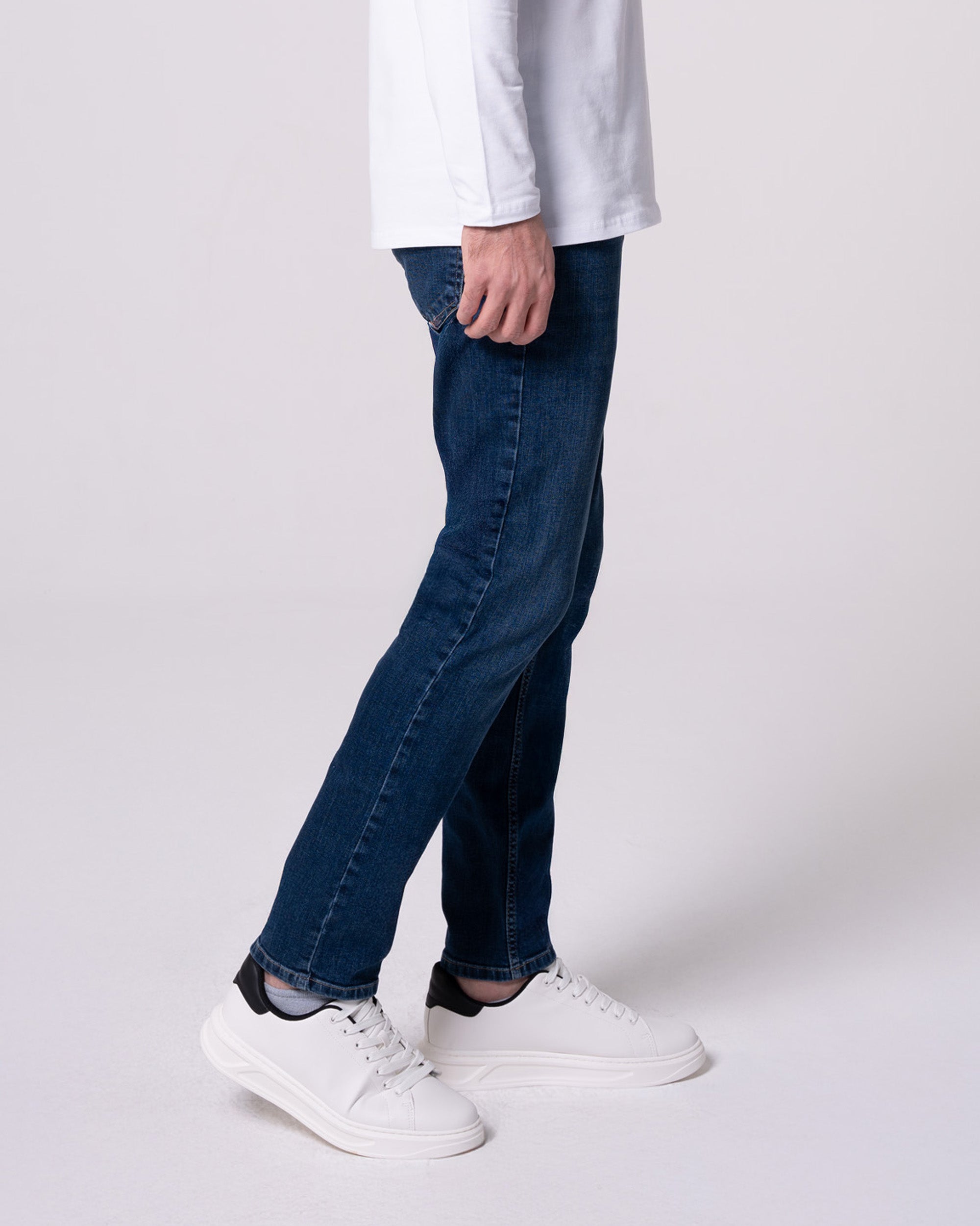 Lacivert Comfort Fit Kot Pantolon Craftlabel