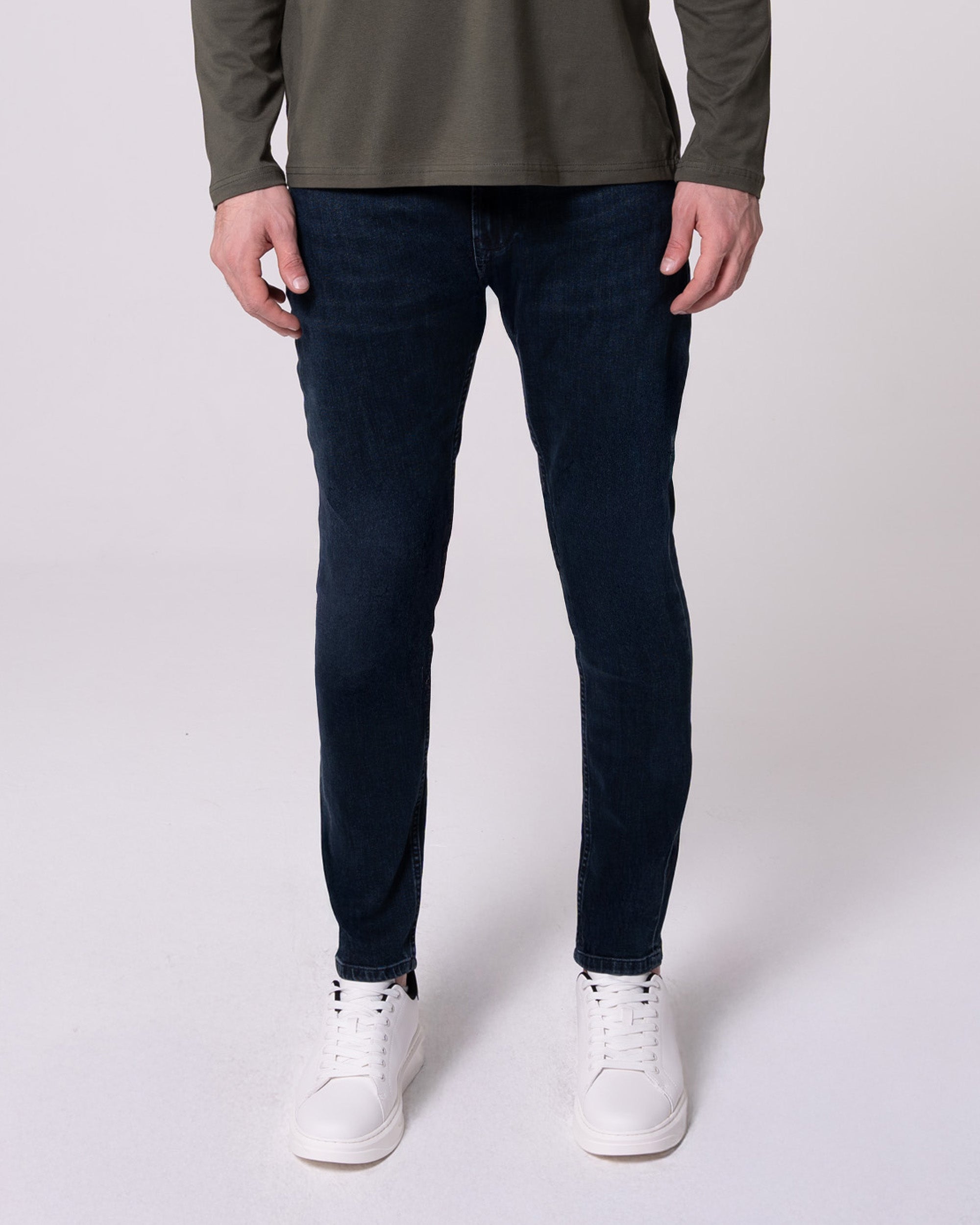 Koyu - Lacivert Slim Fit Kot Pantolon Craftlabel