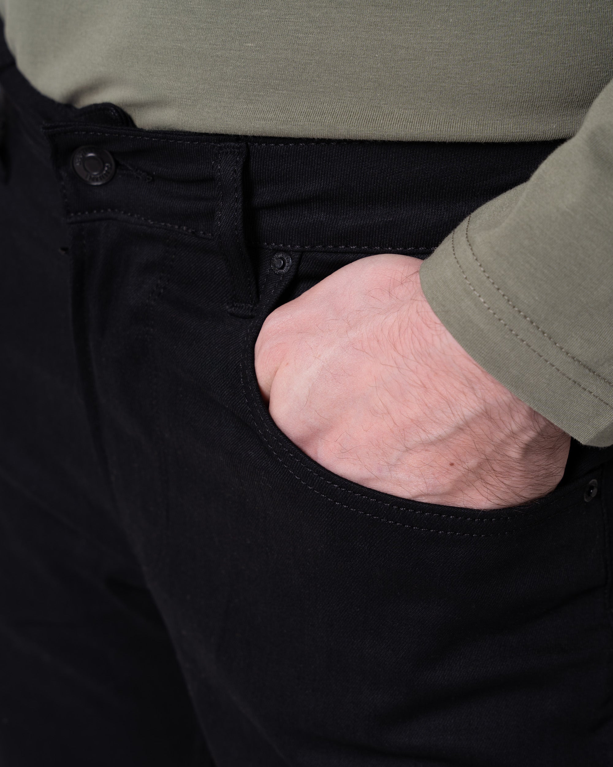 Siyah Slim Fit Kot Pantolon Craftlabel