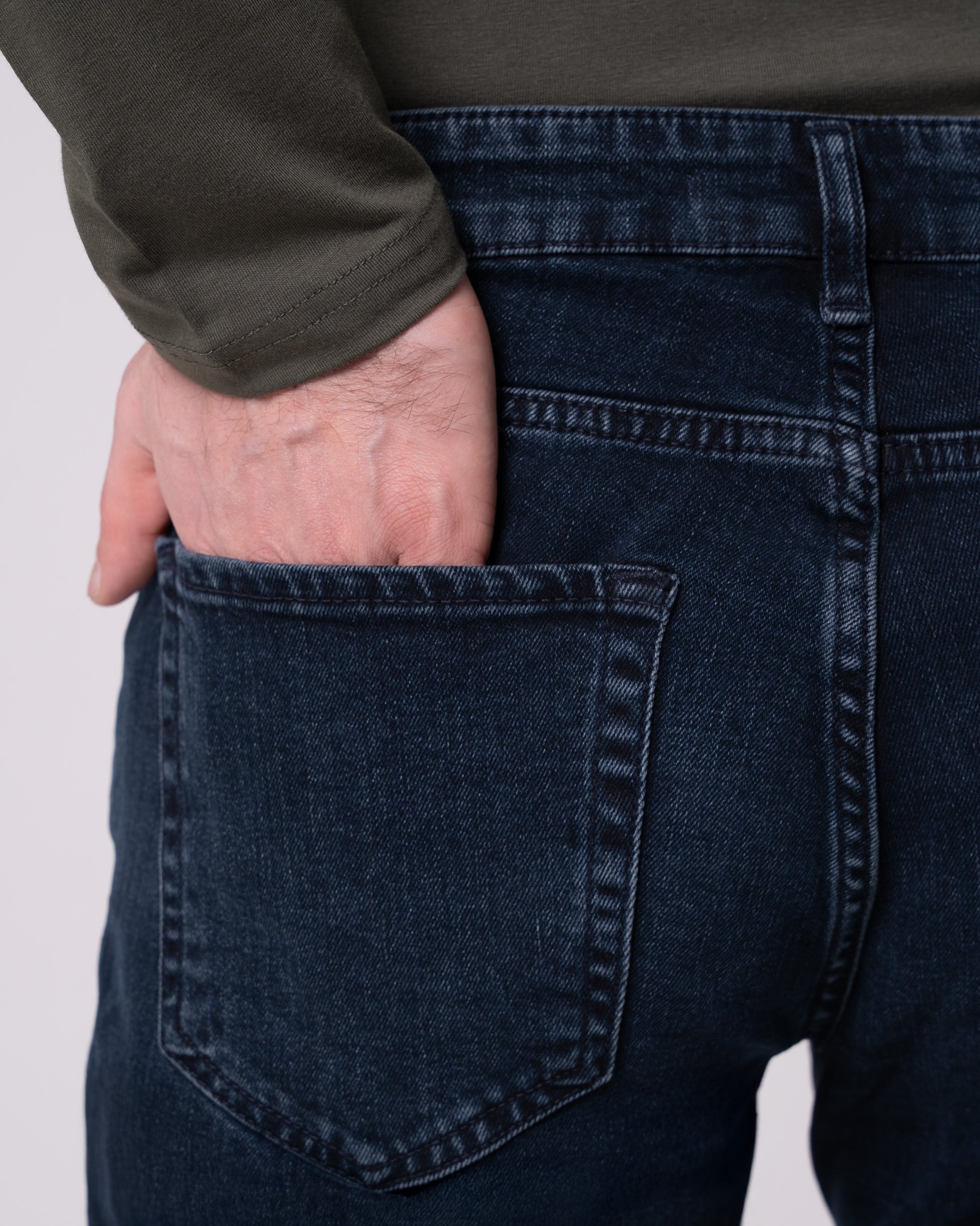 Koyu - Lacivert Slim Fit Kot Pantolon Craftlabel