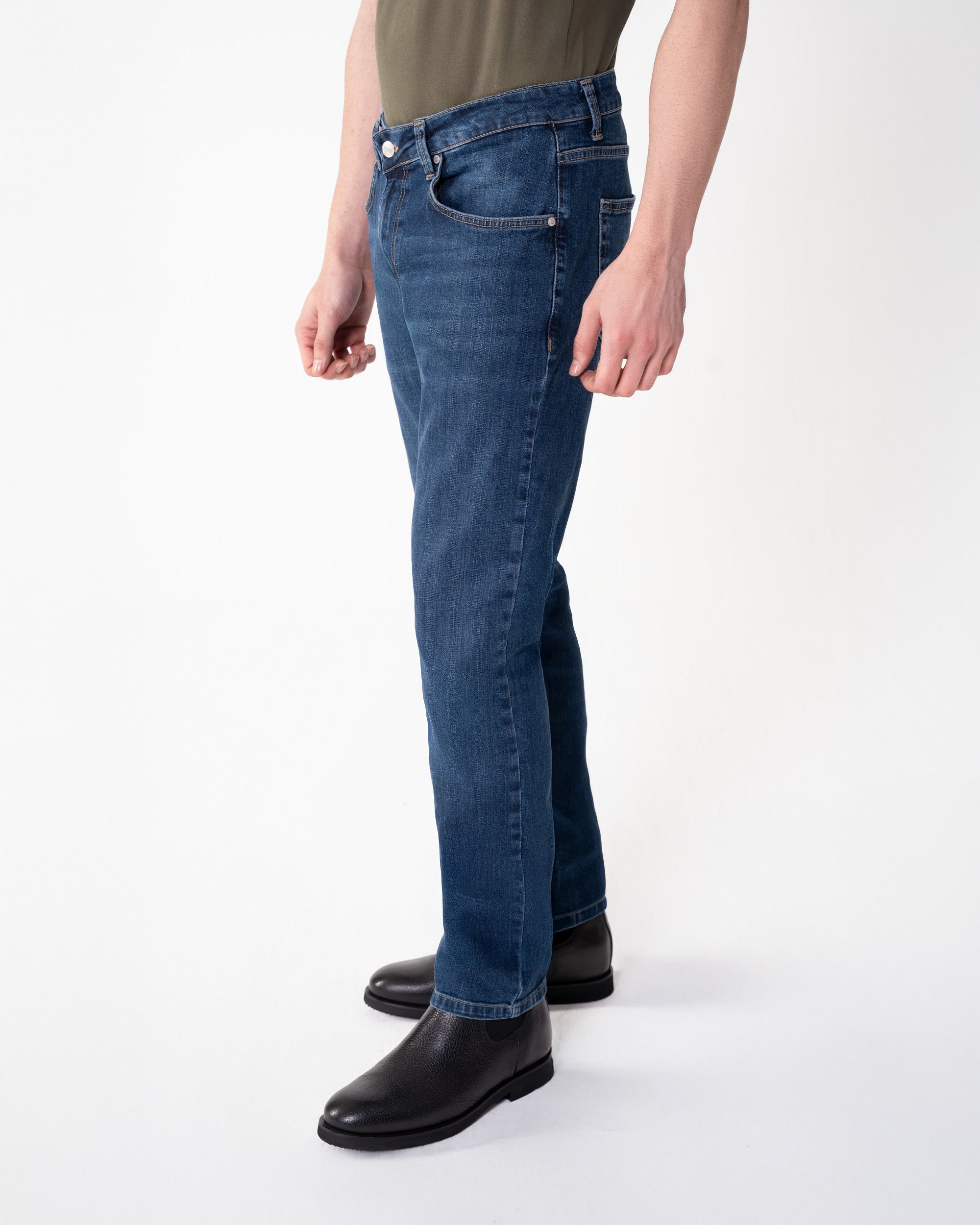 Lacivert Slim Fit Kot Pantalon Craftlabel