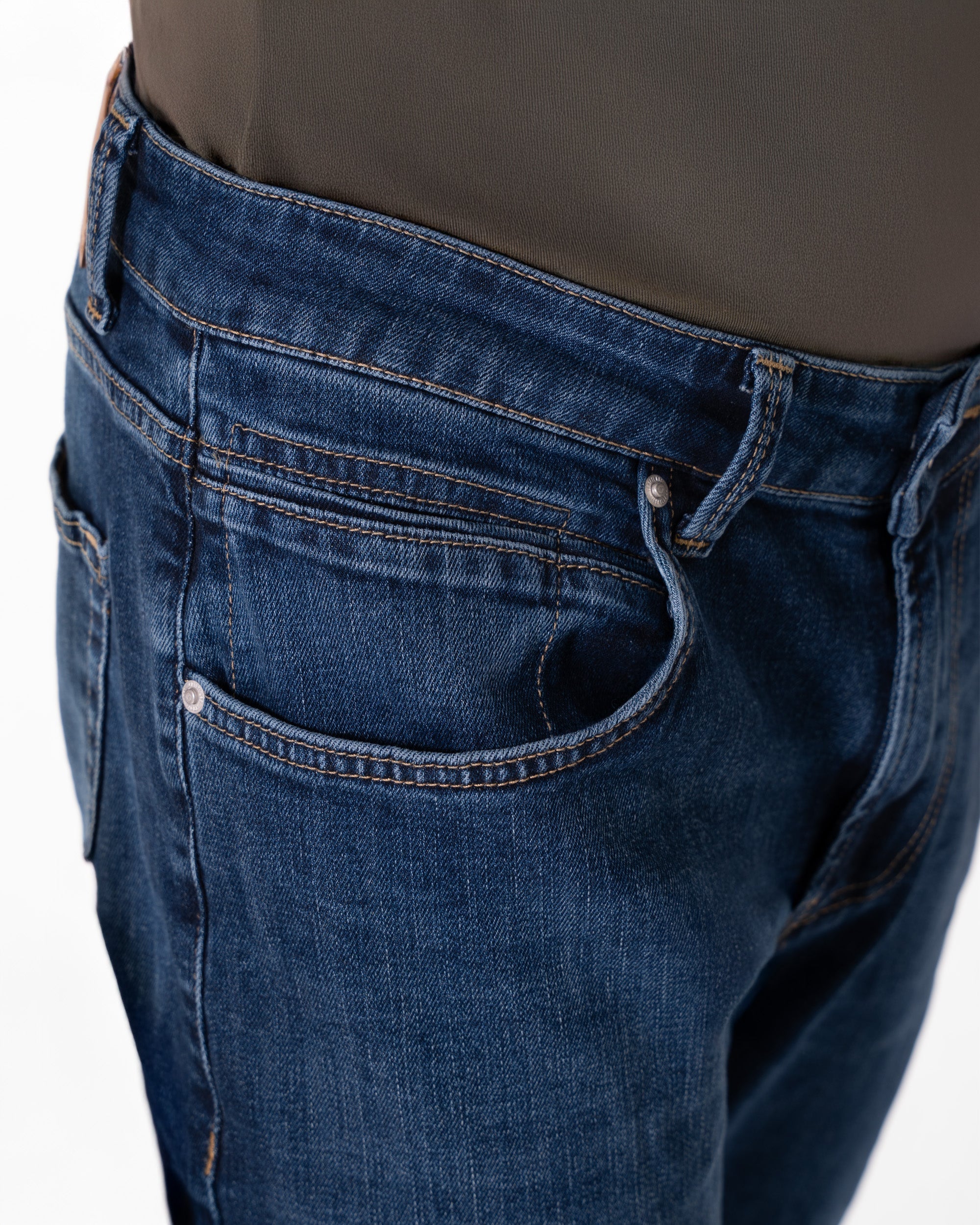 Lacivert Slim Fit Kot Pantalon Craftlabel