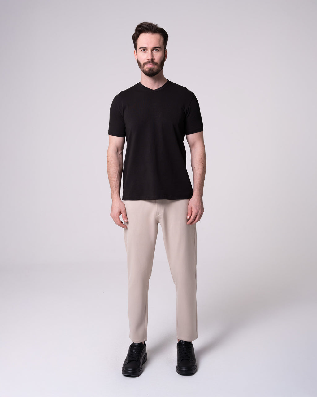 Bej Jogger Pantolon