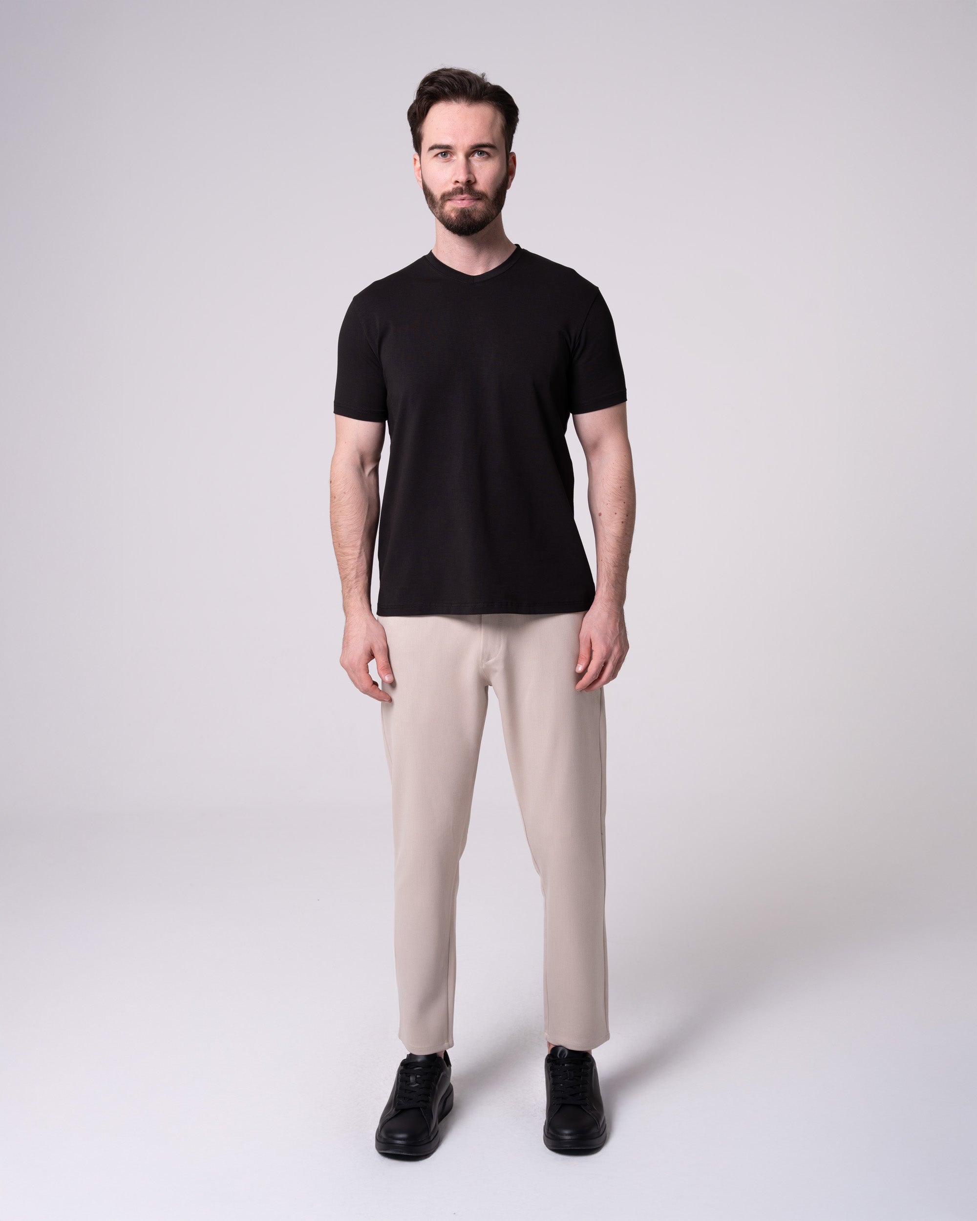 Bej Jogger Pantolon