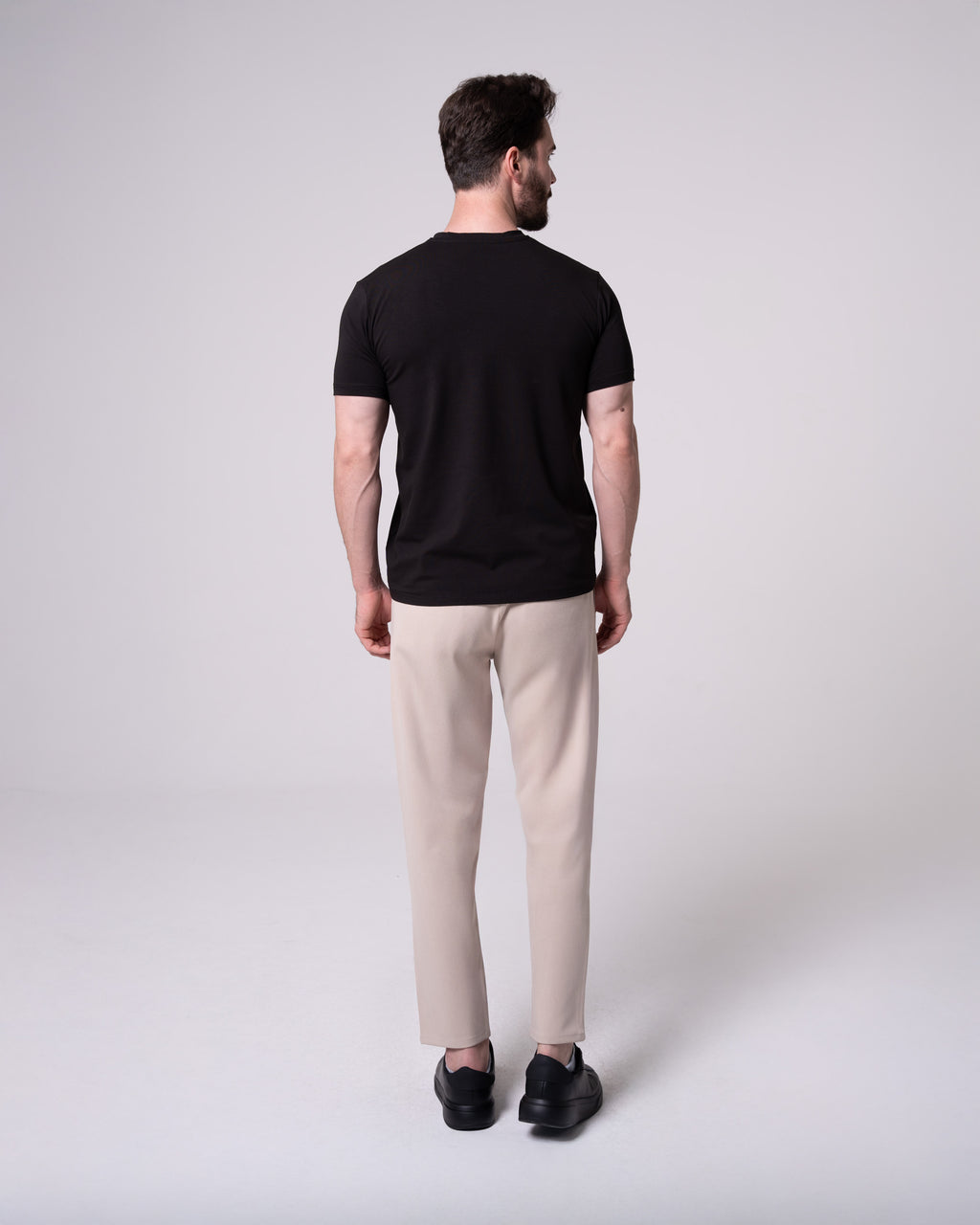Bej Jogger Pantolon
