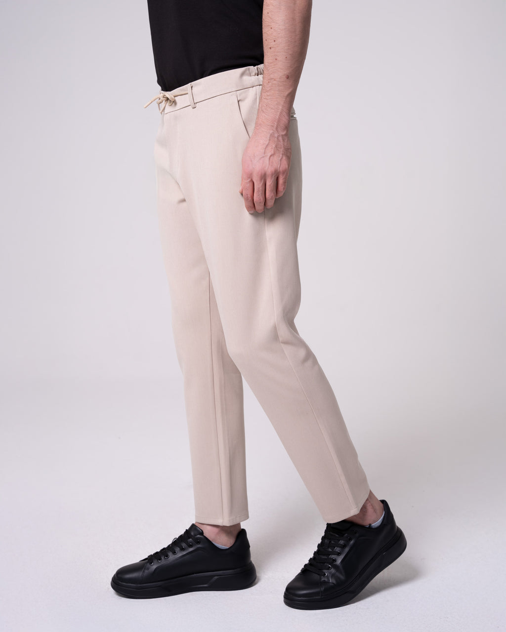 Bej Jogger Pantolon