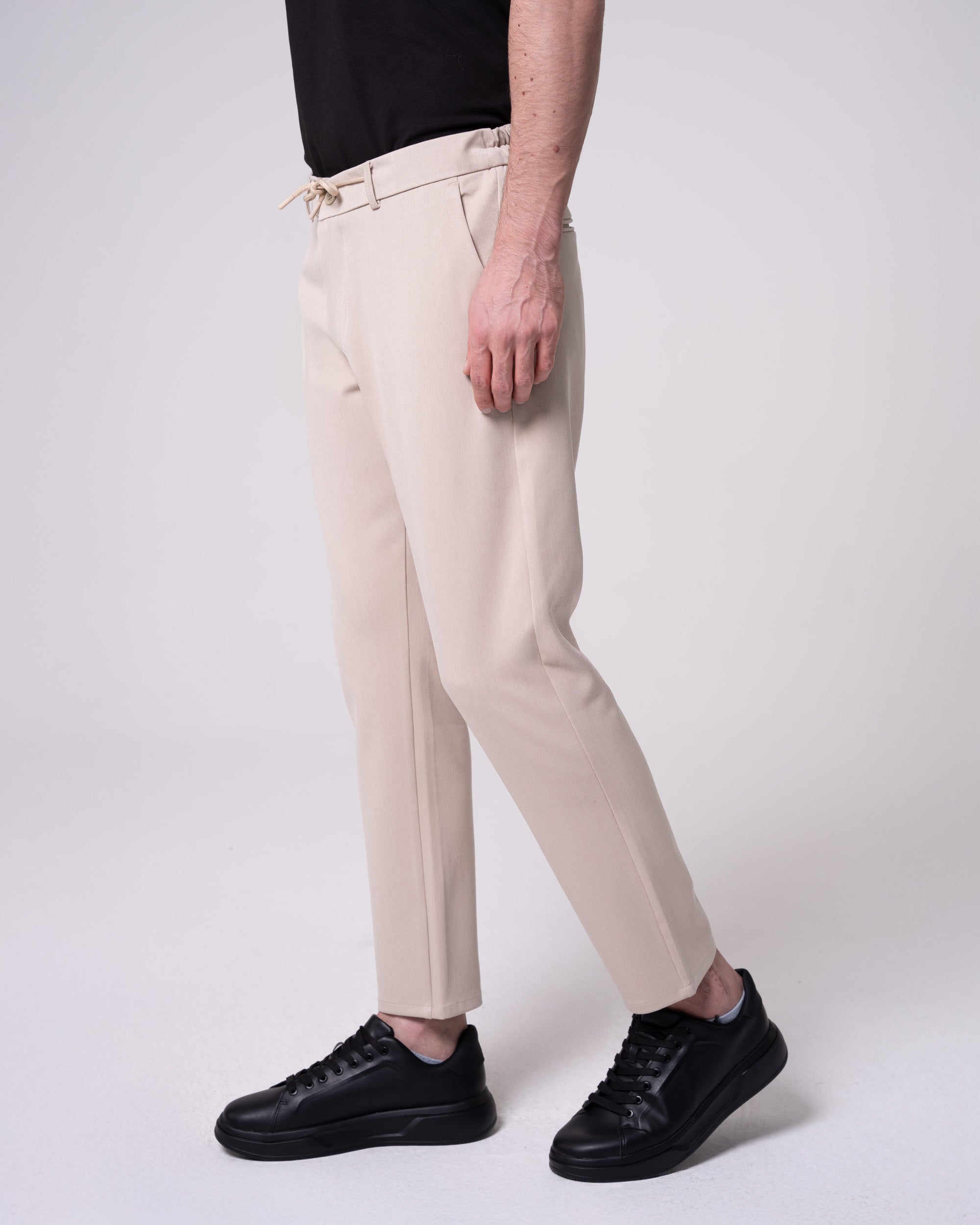 Bej Jogger Pantolon