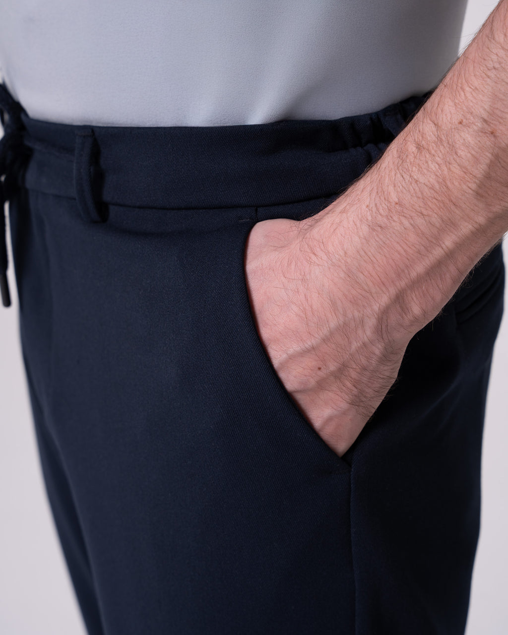 Lacivert Jogger Pantolon