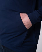 Lacivert Kapüşonlu Sweatshirt
