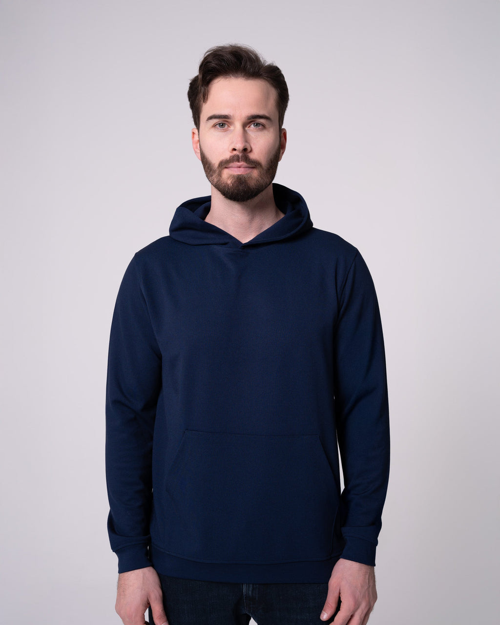 Lacivert Kapüşonlu Sweatshirt Craftlabel