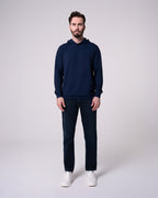 Lacivert Kapüşonlu Sweatshirt