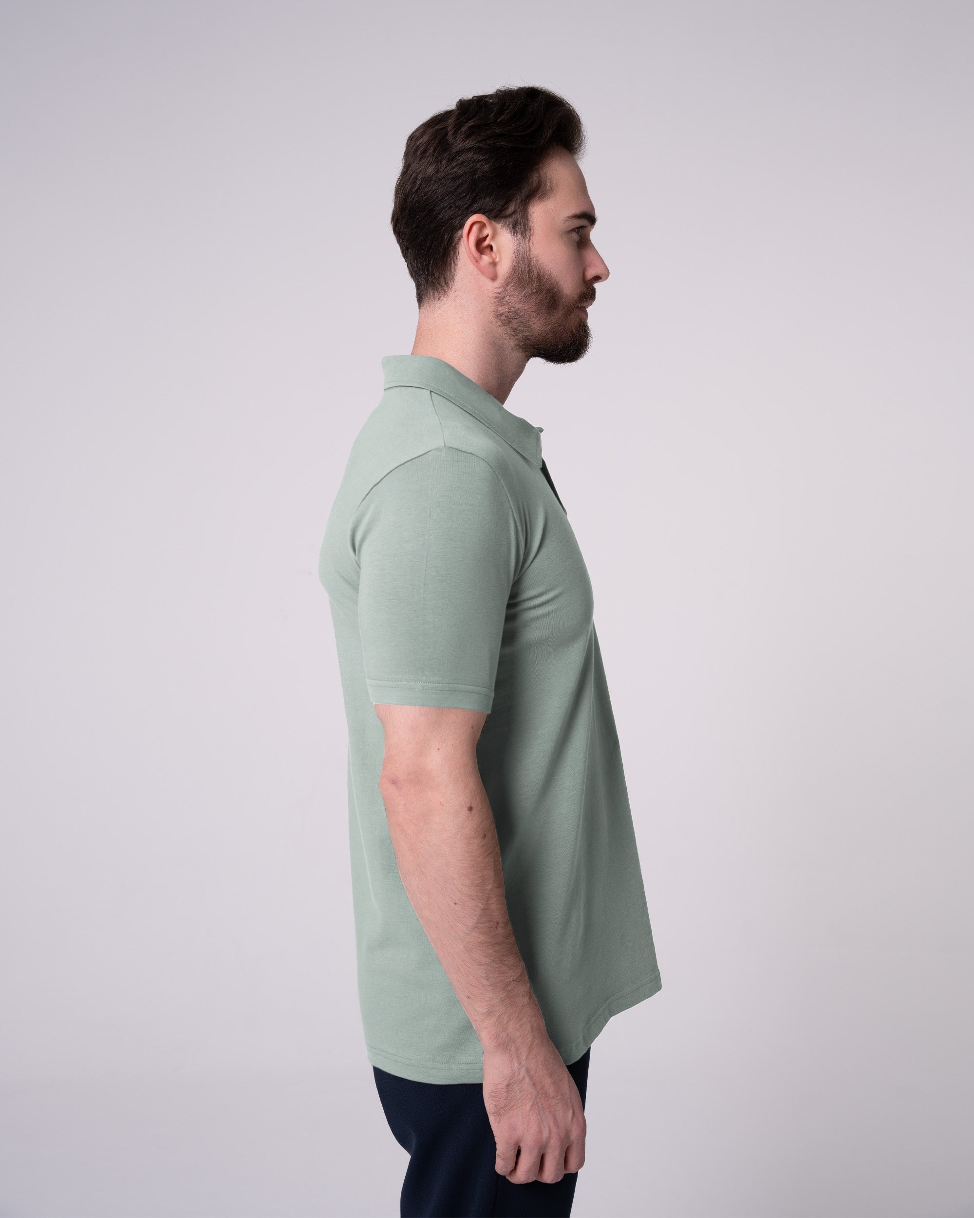 Mint Polo Yaka Tişört