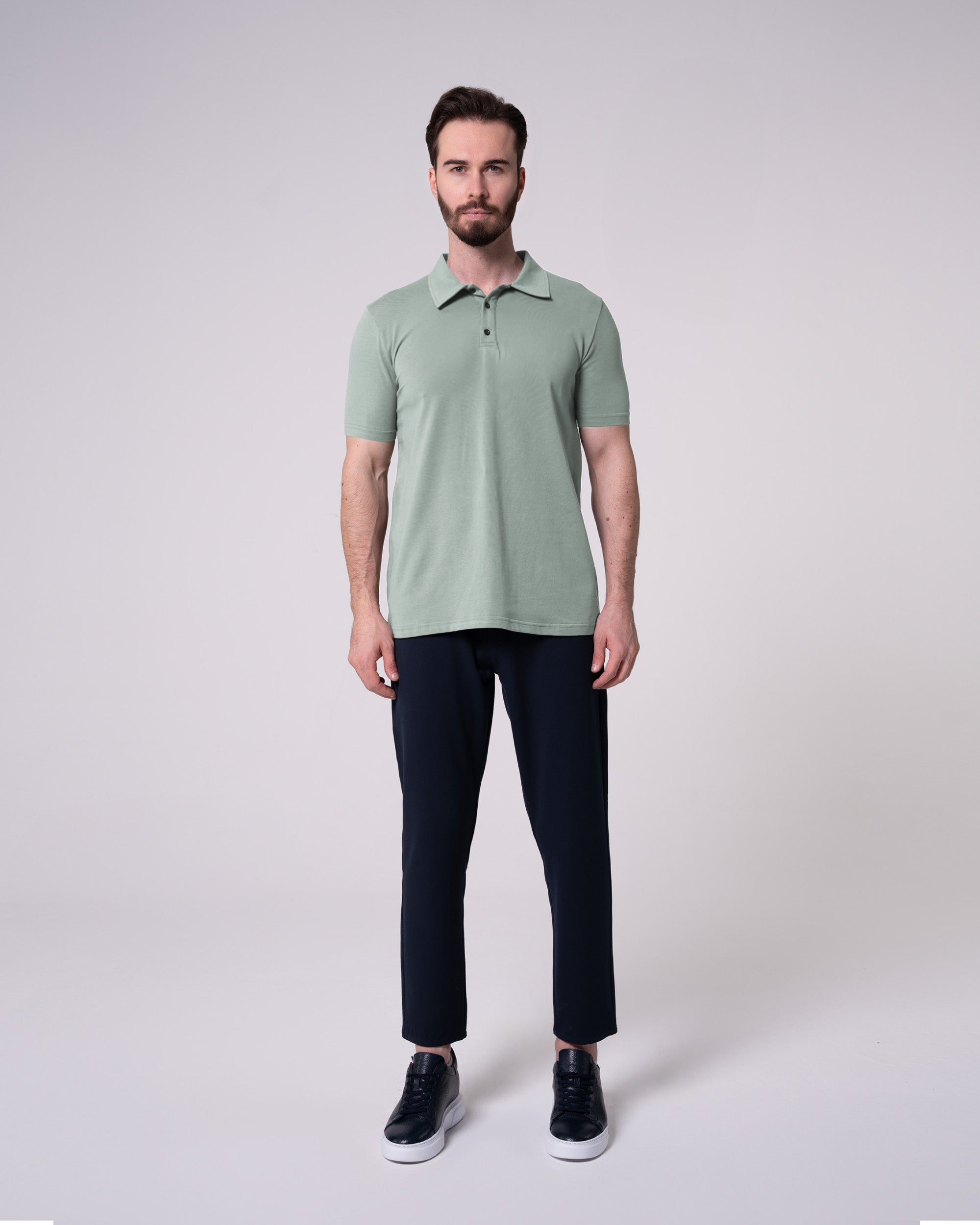 Mint Polo Yaka Tişört