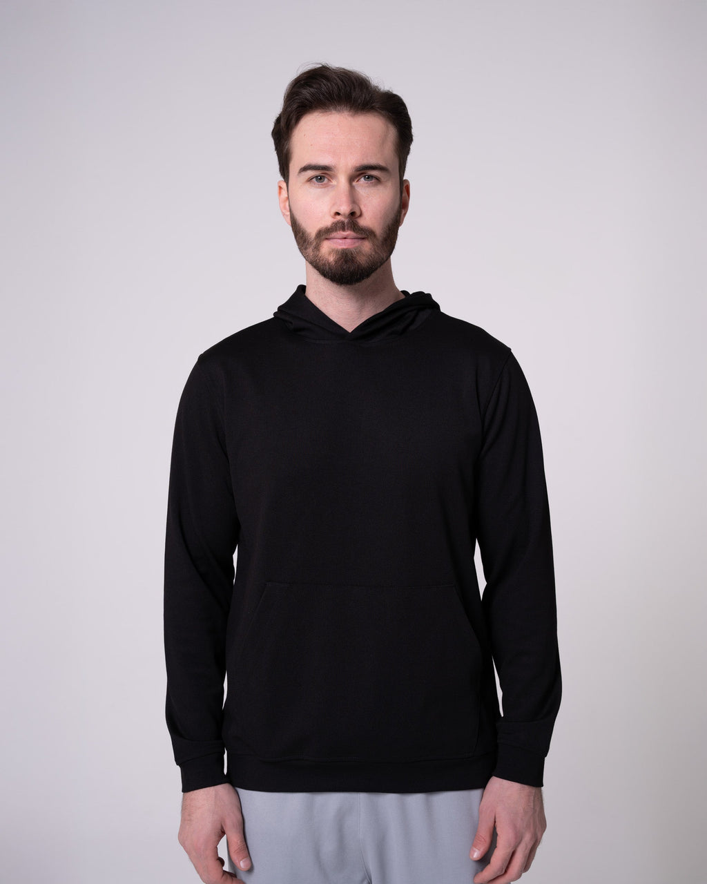 Siyah Kapüşonlu Sweatshirt Craftlabel