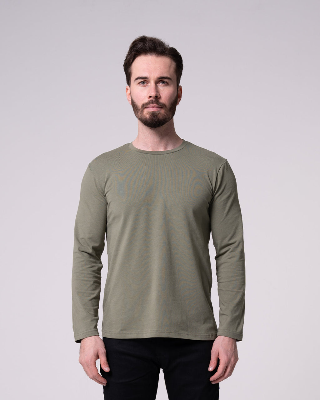 Haki Uzun Kollu Tişört Craftlabel