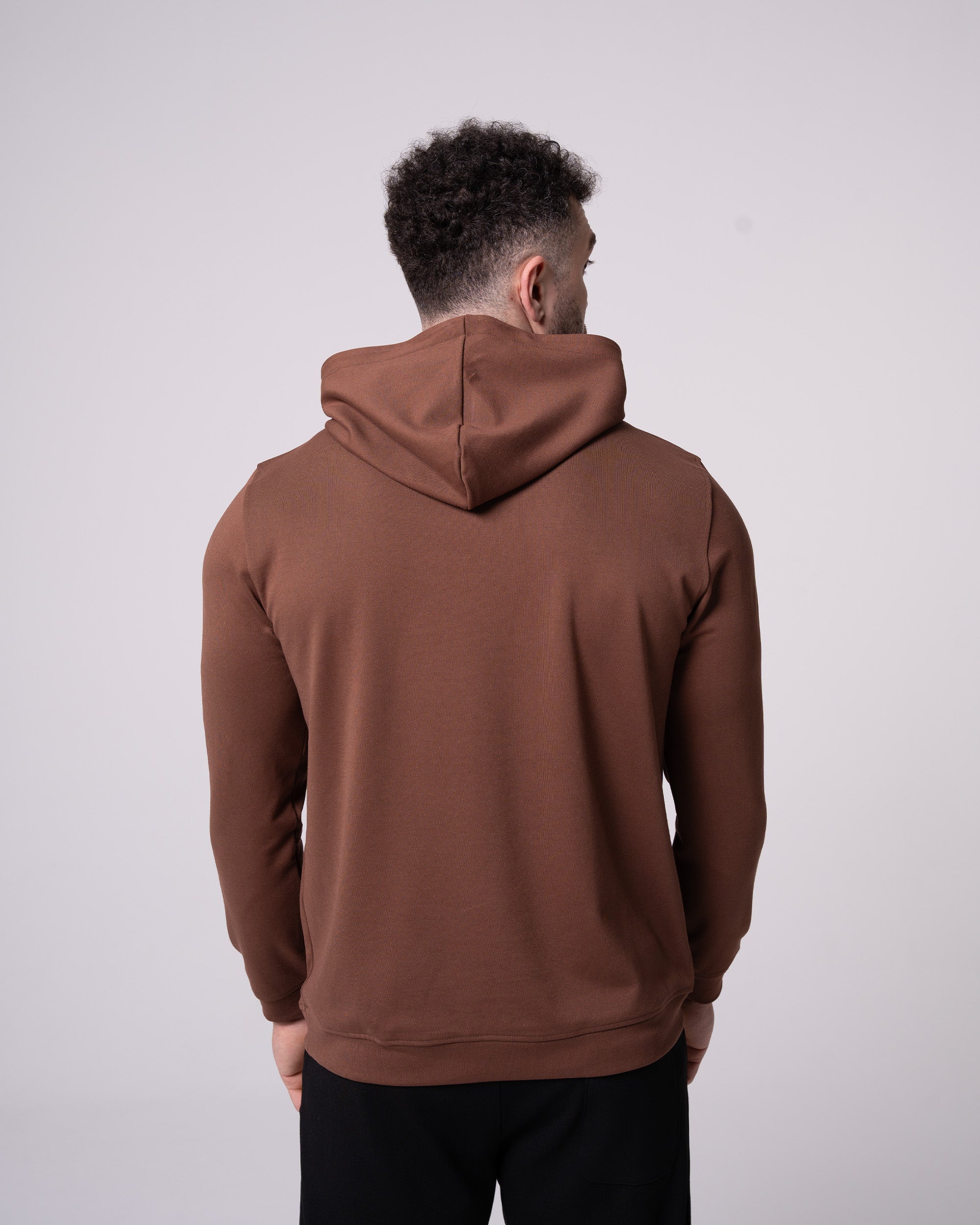 Kahverengi Kapüşonlu Sweatshirt Craftlabel