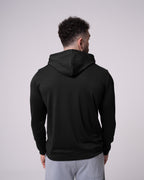 Siyah Kapüşonlu Sweatshirt