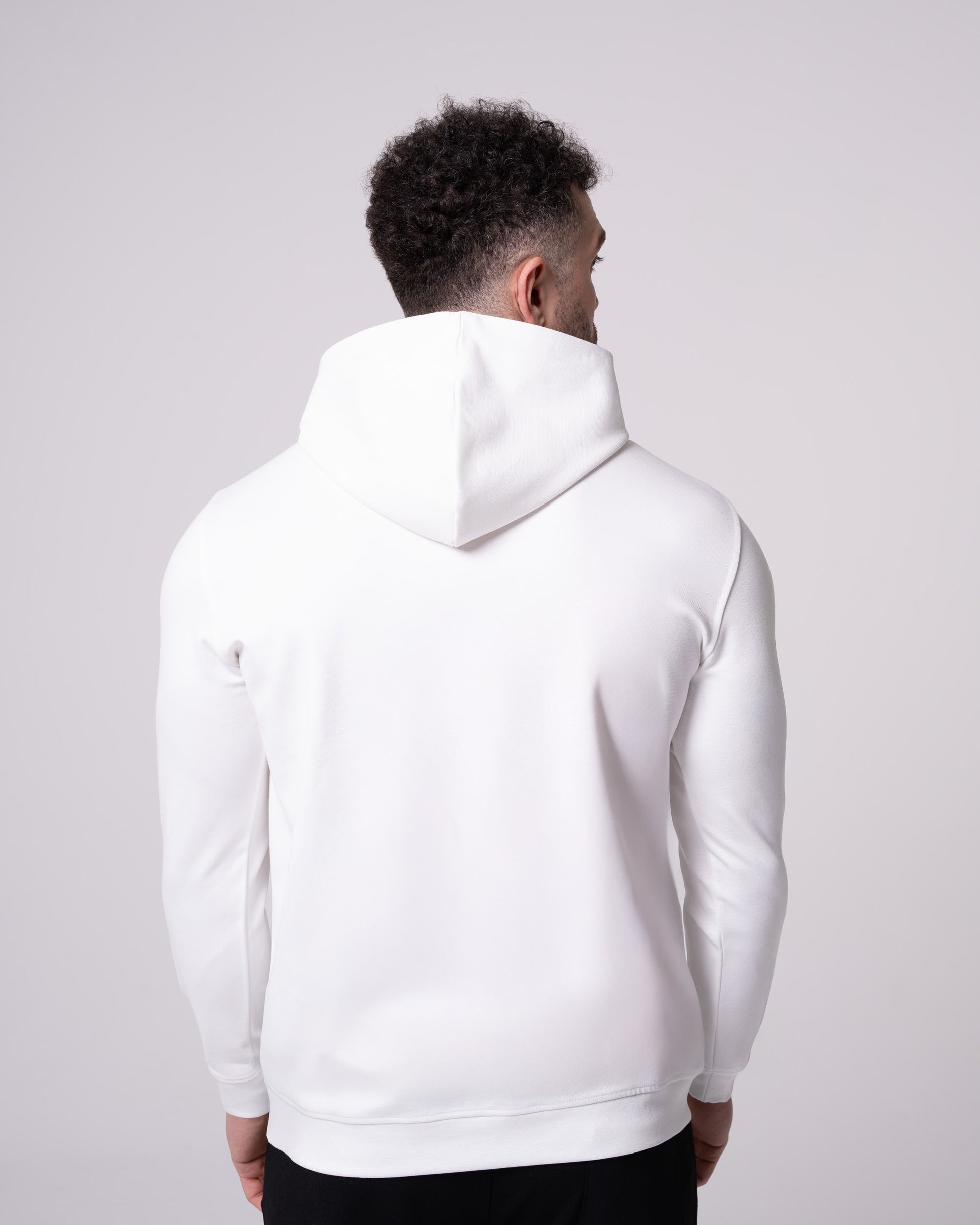 Ekru Kapüşonlu Sweatshirt