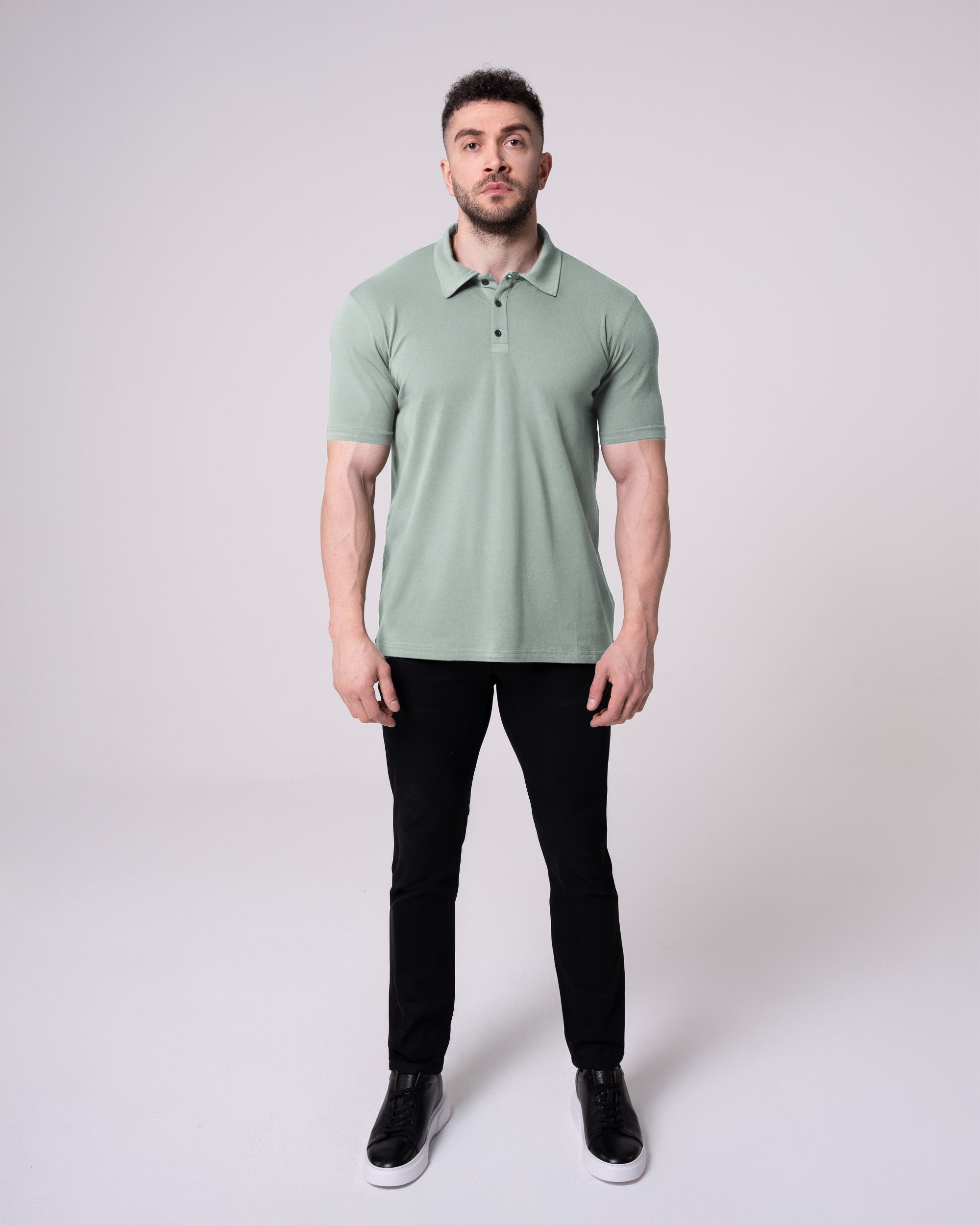 Mint Polo Yaka Tişört