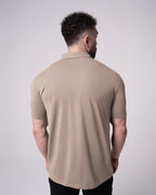 Taş Rengi Polo Yaka Tişört