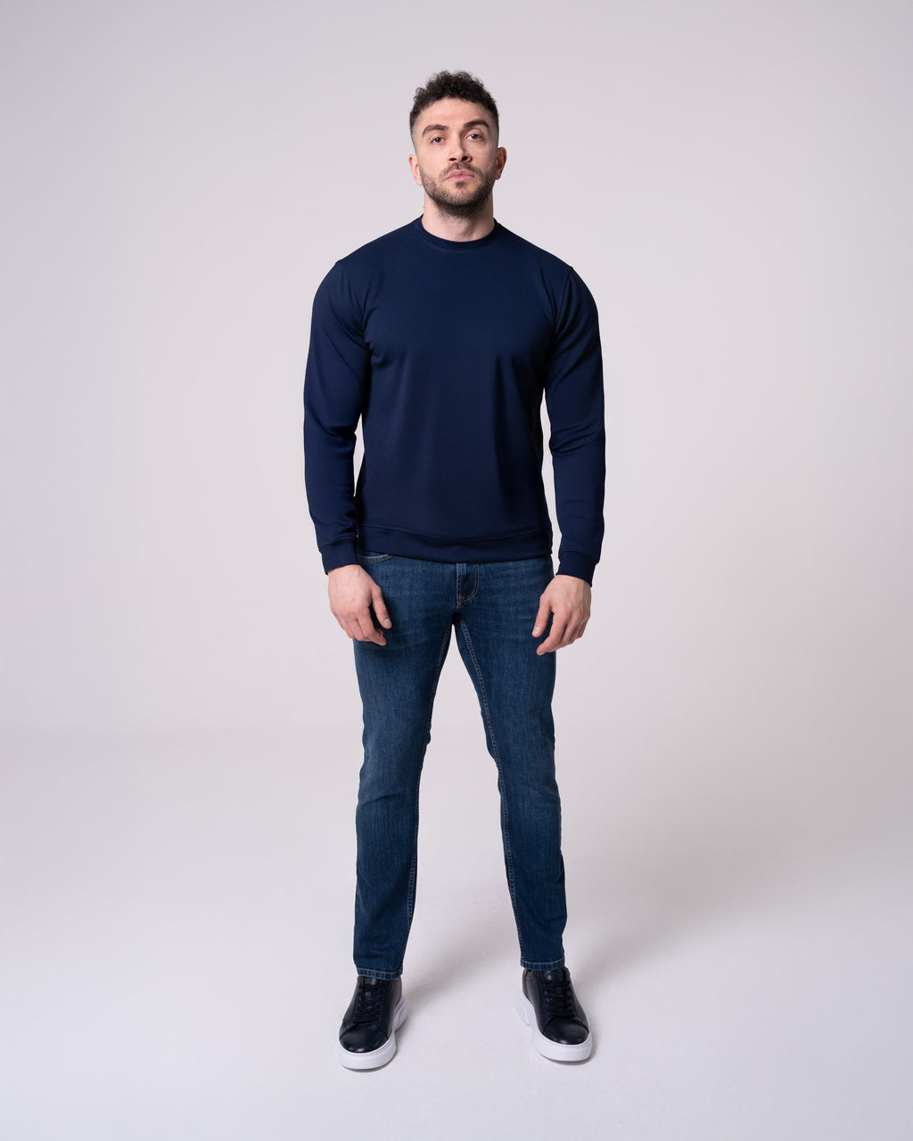Lacivert Sweatshirt
