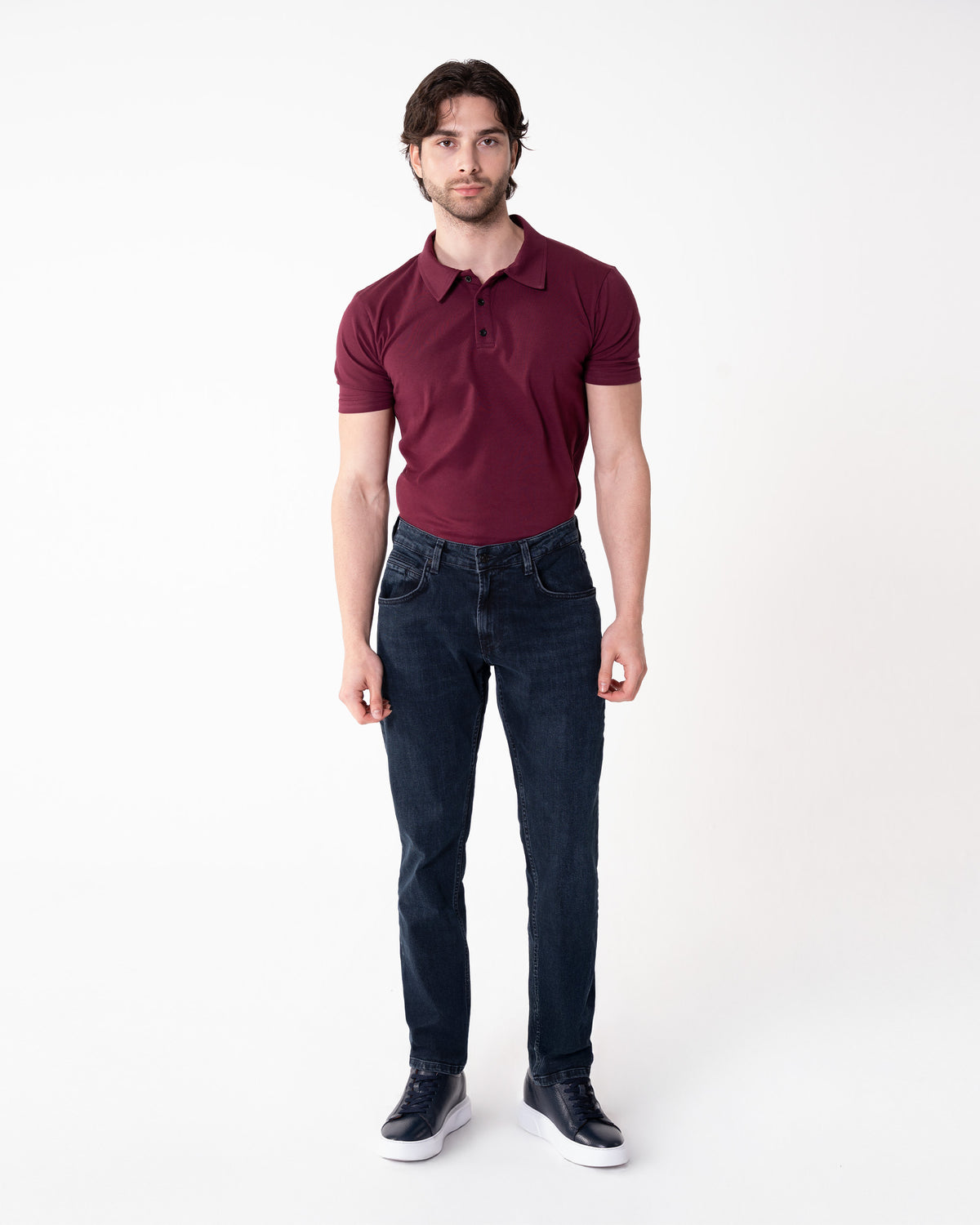 Koyu Lacivert Comfort Fit Pantolon