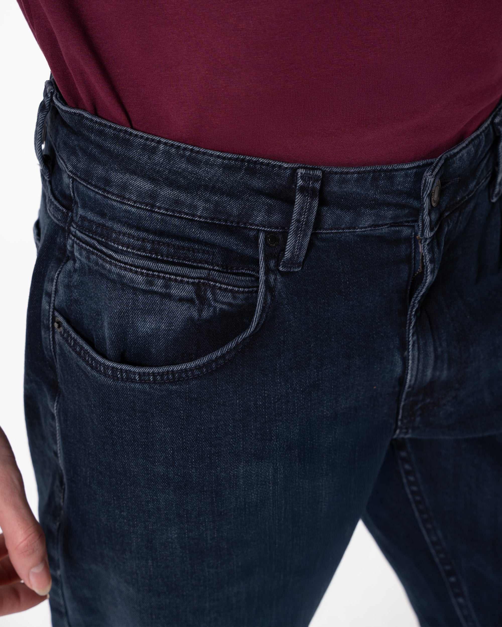 Koyu Lacivert Comfort Fit Pantolon Craftlabel