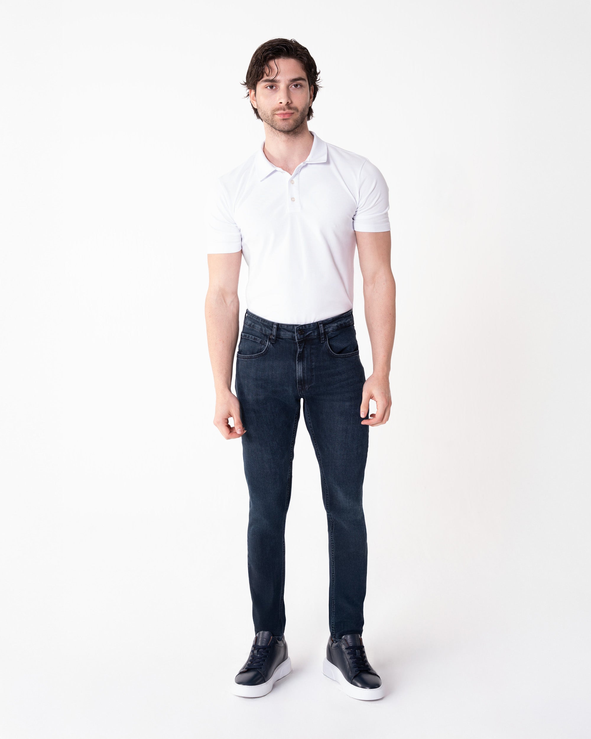 Koyu - Lacivert Slim Fit Kot Pantolon Craftlabel
