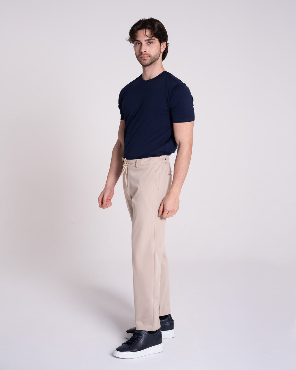Bej Jogger Pantolon