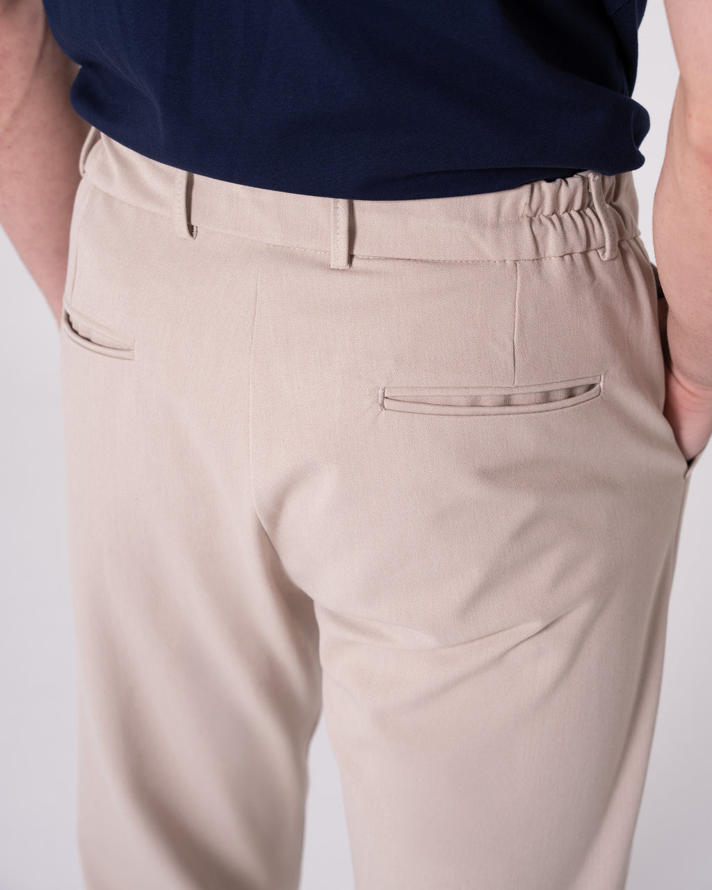 Bej Jogger Pantolon