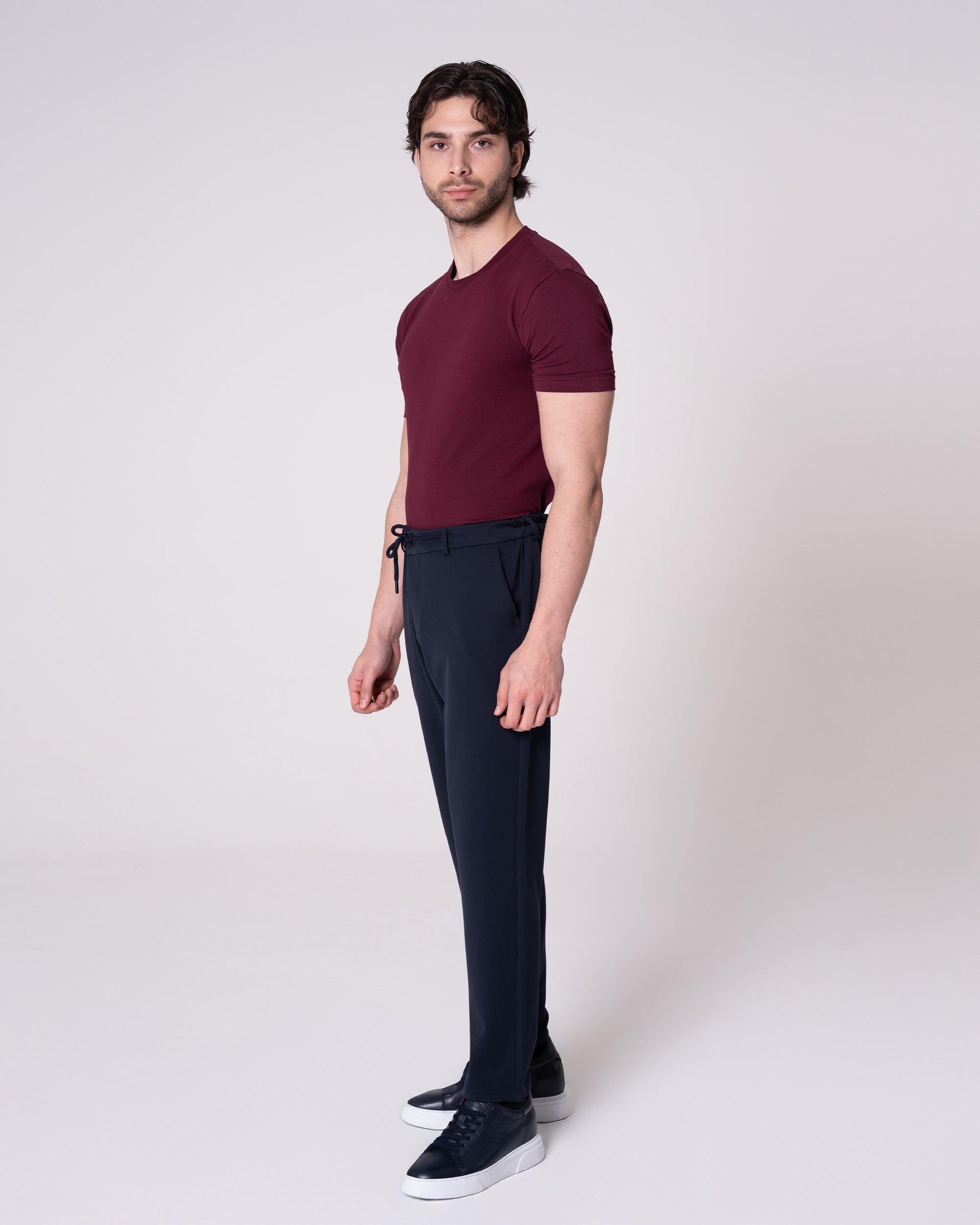 Lacivert Jogger Pantolon