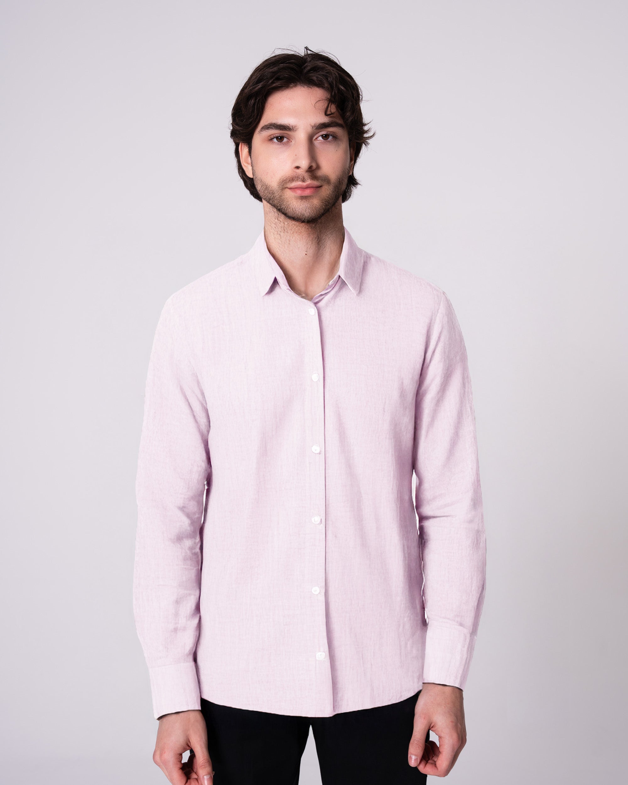 Pembe Keten Gömlek (Sınırlı Sayıda) Craftlabel