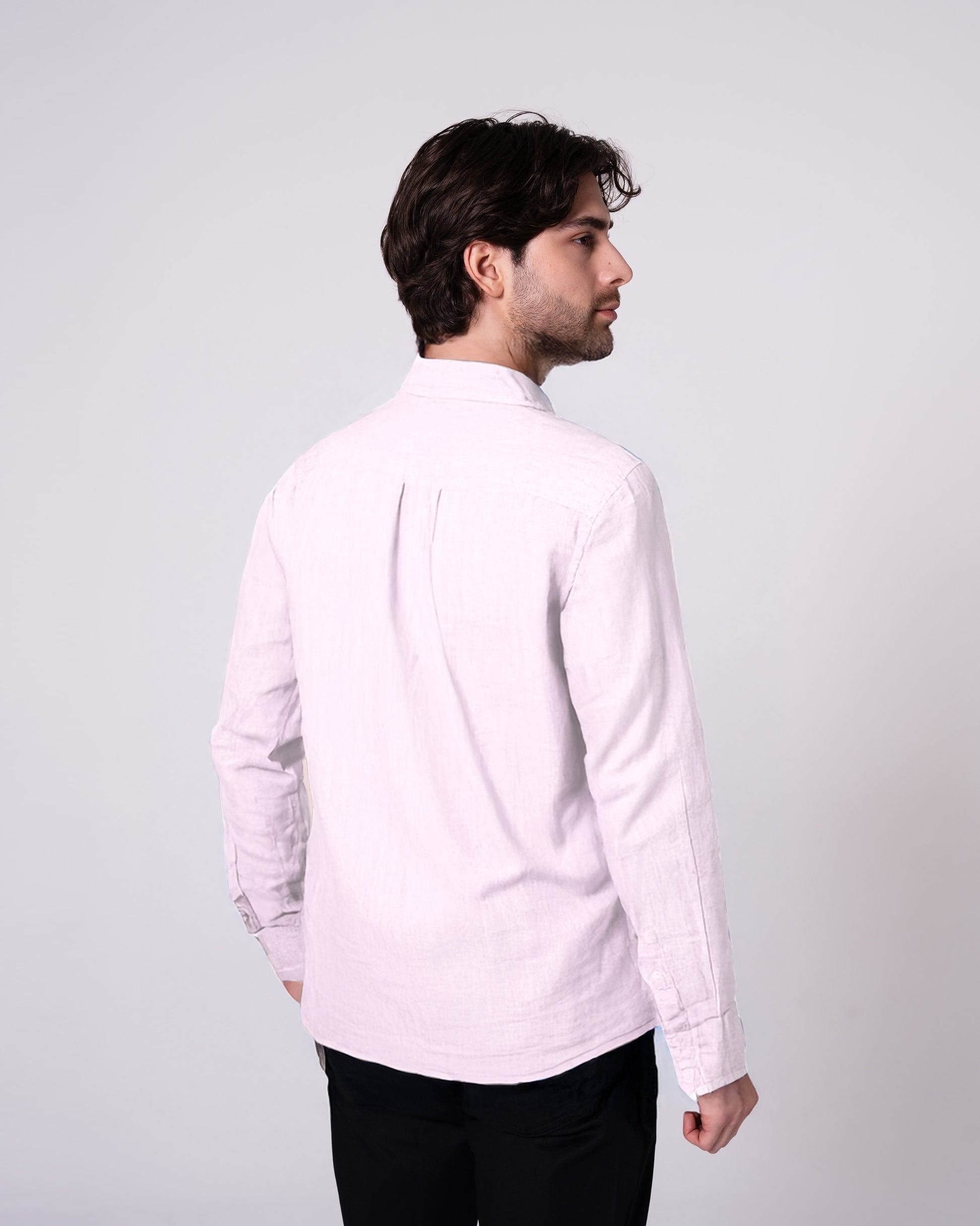 Pembe Keten Gömlek (Sınırlı Sayıda)